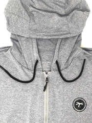 Zip-up Performance Hoodie gray