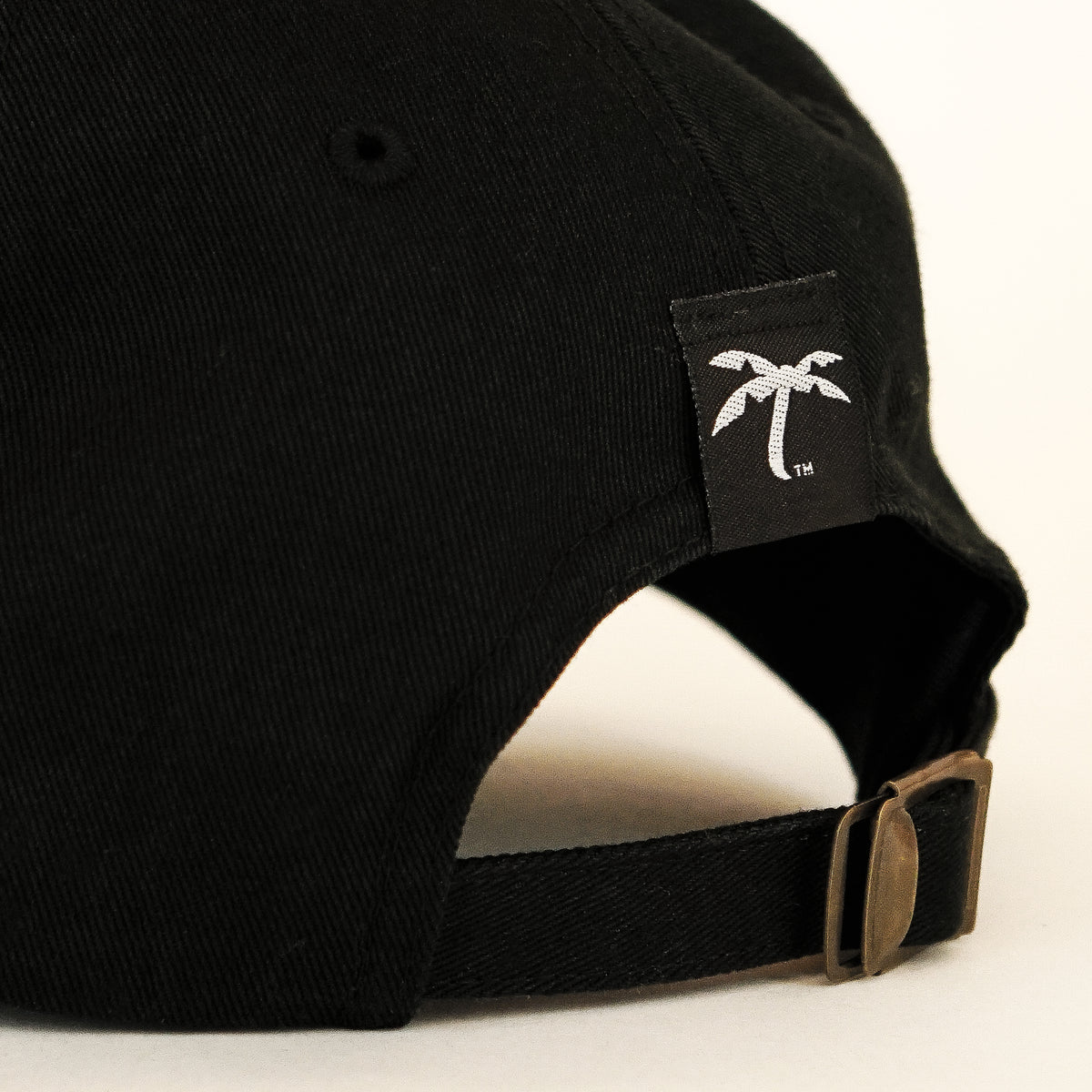 Palm Tree Dad Hat Black - Trapical