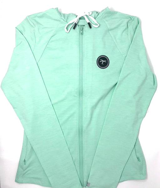 Zip-up Performance Hoodie Mint