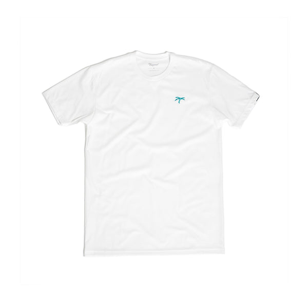 Yolo T white-teal - Trapical