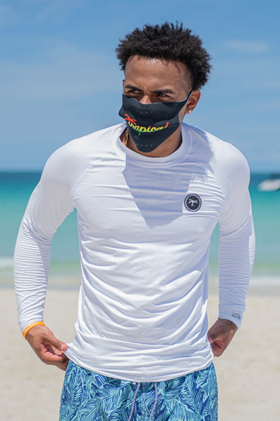 Rash-guard L/S white