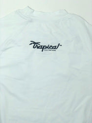Rash-guard L/S white