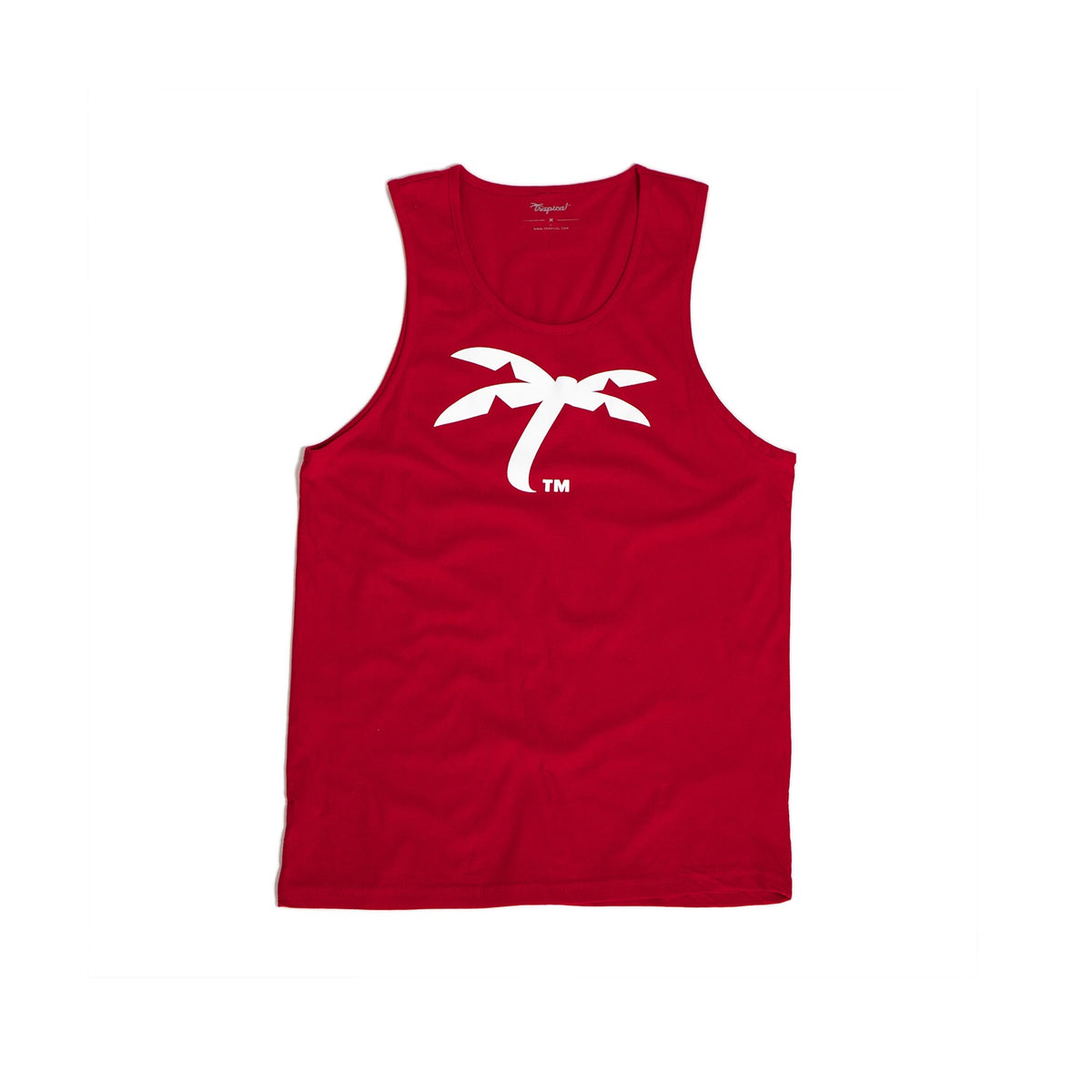 Men’s Palma Tank Red - Trapical