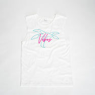 Men’s T Vibes white - Trapical