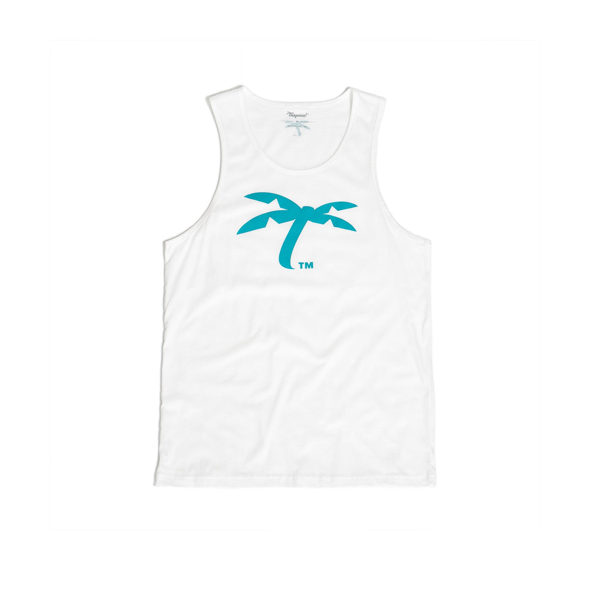 Men’s Palma Tank white - Trapical