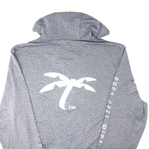 Zip-up Performance Hoodie gray