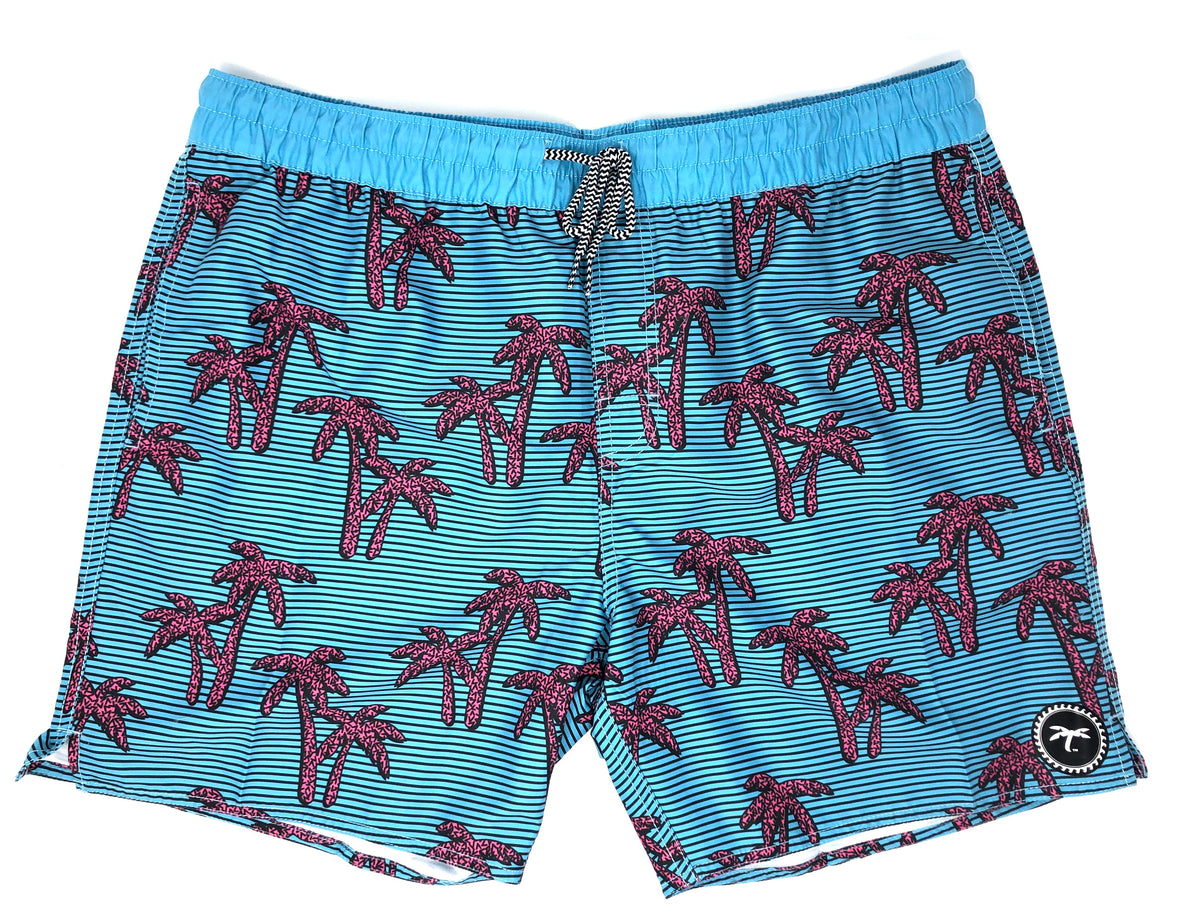 Swim Trunks Palm Trees