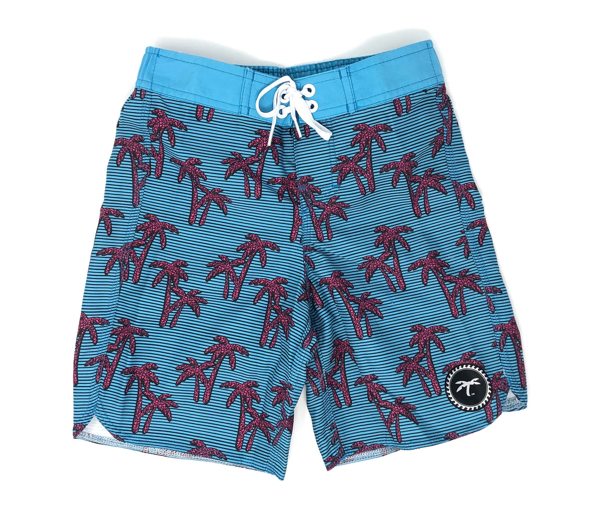 Kids palm tree swim trunk boys