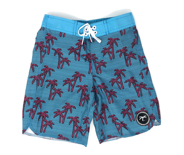 Kids palm tree swim trunk boys