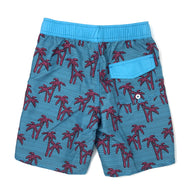 Kids palm tree swim trunk boys